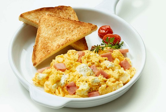 c�mo preparar huevos con jam�n